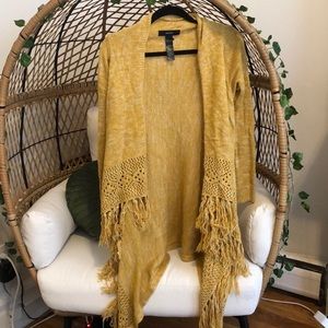 Small Yellow Knitted Forever 21 Sweater